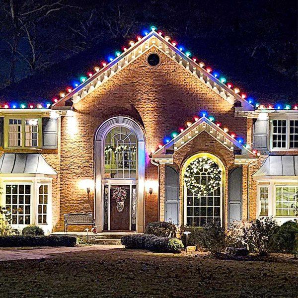 christmas lights installer